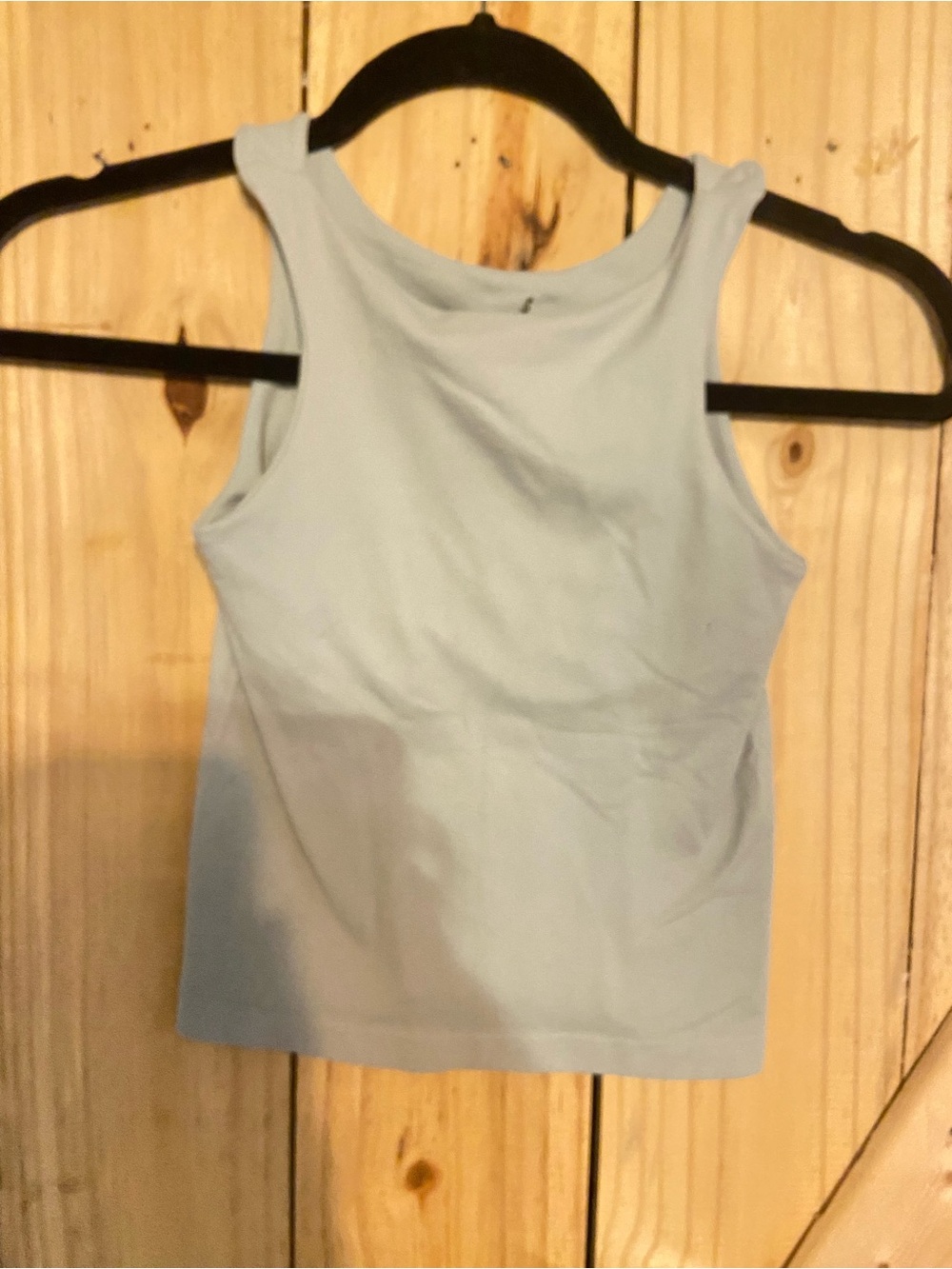 Free People Pale Blue intimate High-Neck Tank